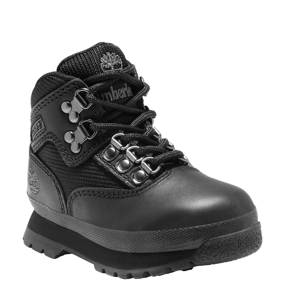 Timberland Μποτες Χιονιού Παιδικα Μαυρα - Toddler Euro Hiker - Greece 8263741-XT